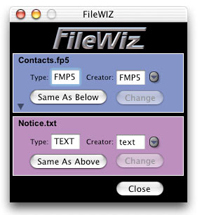 FileWIZ Screenshot
